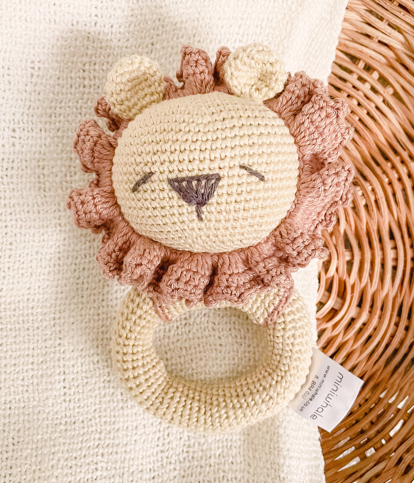 Crochet Lion Rattle