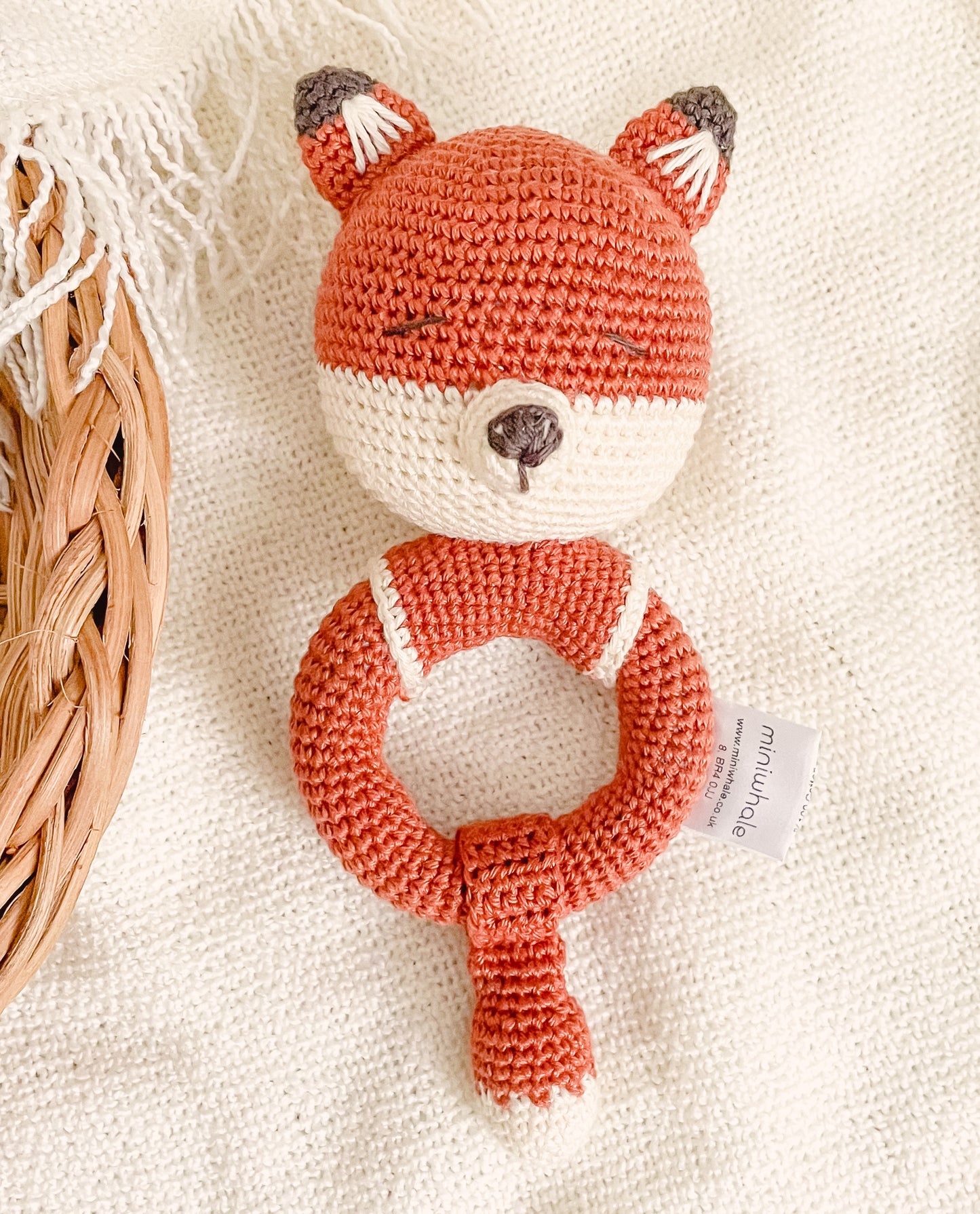 Crochet Fox Rattle