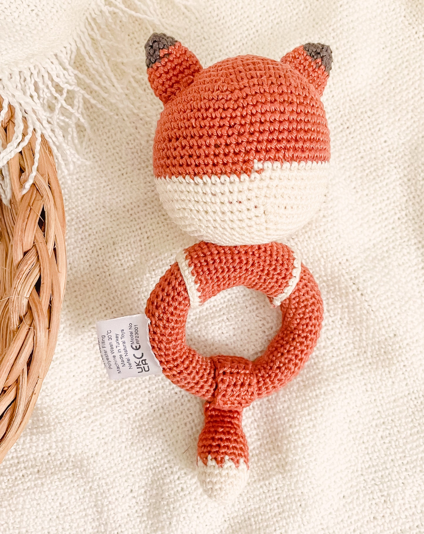 Crochet Fox Rattle