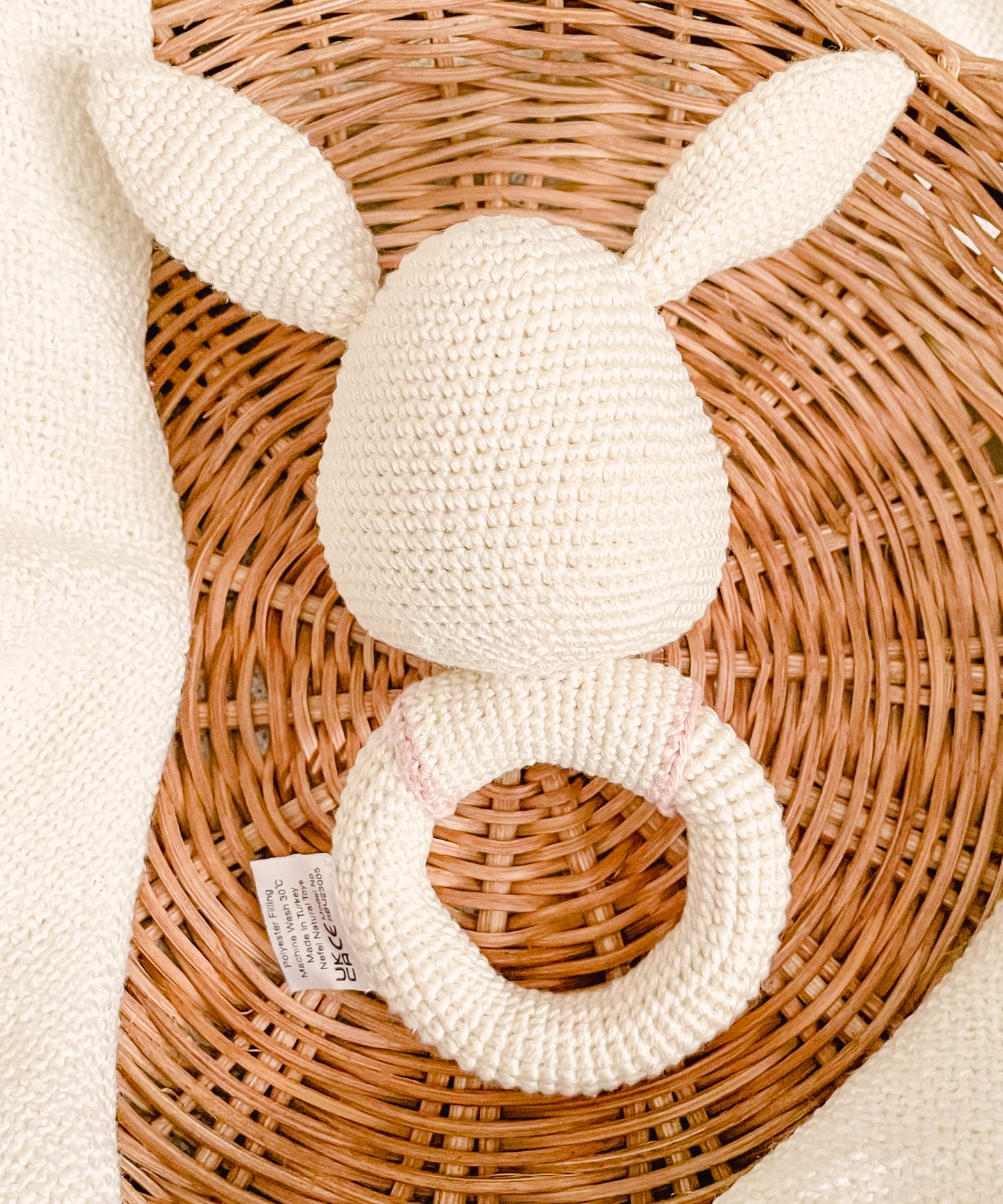 Crochet Rabbit Rattle