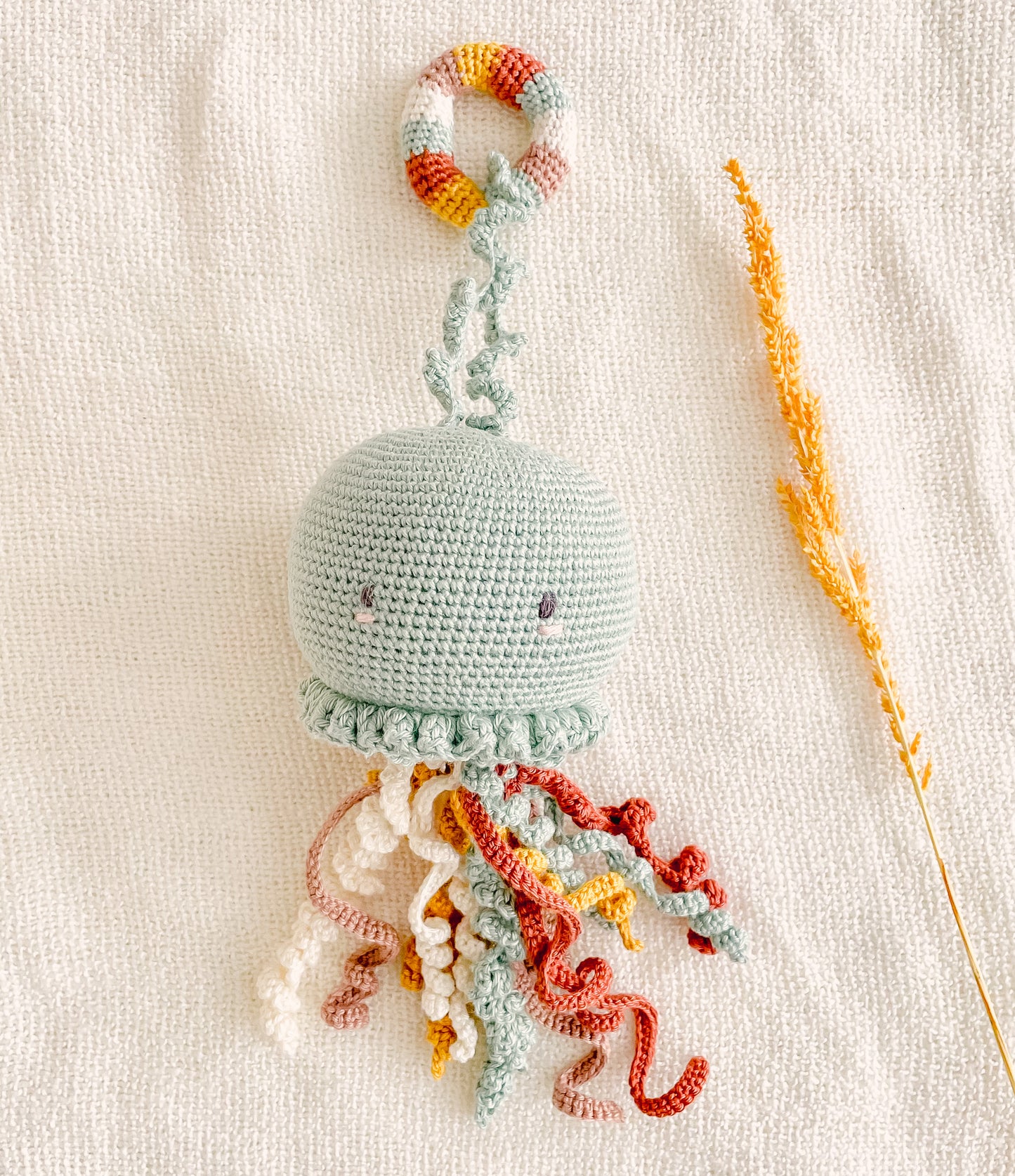 Crochet Jellyfish Mobile