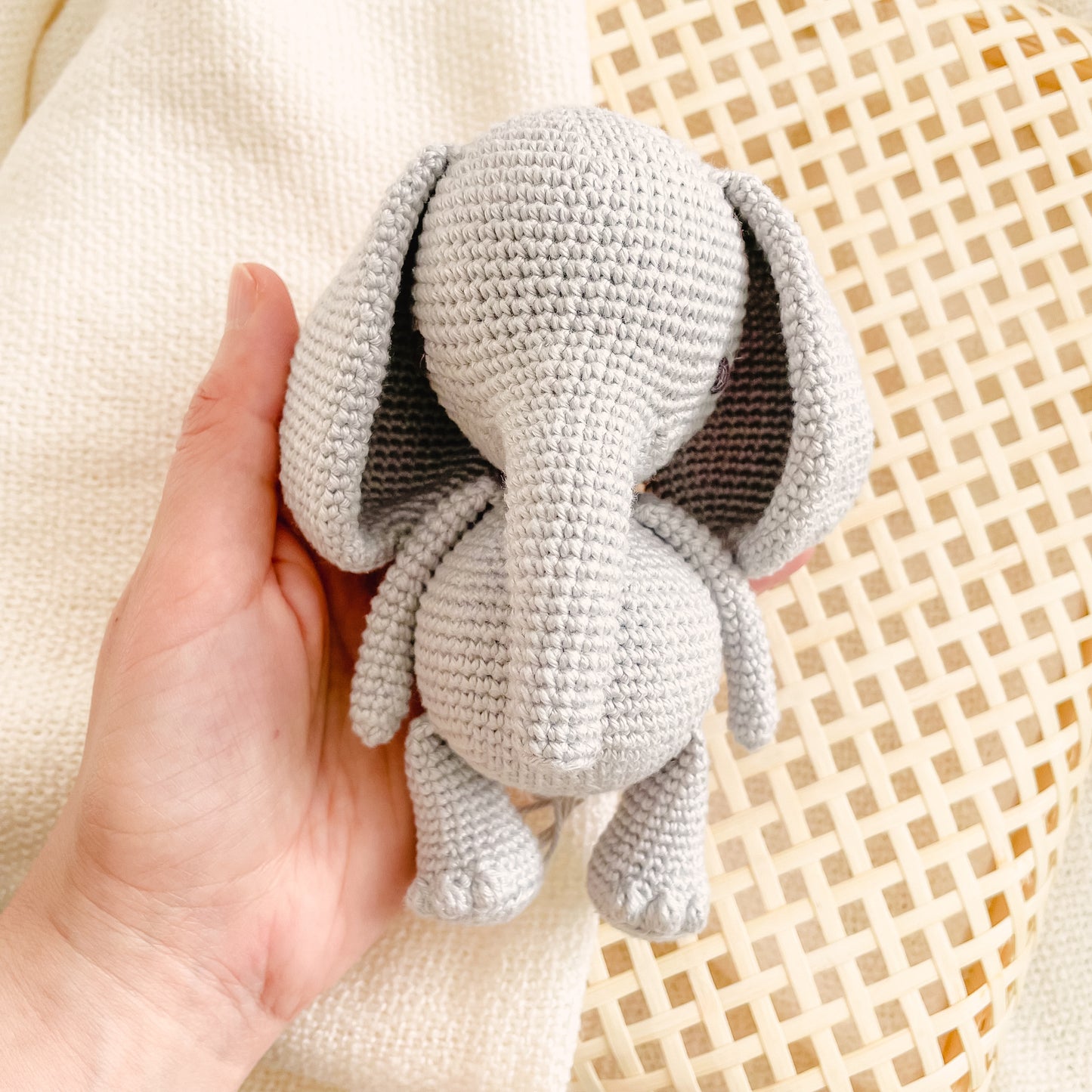 Elephant Crochet Amigurumi Toy