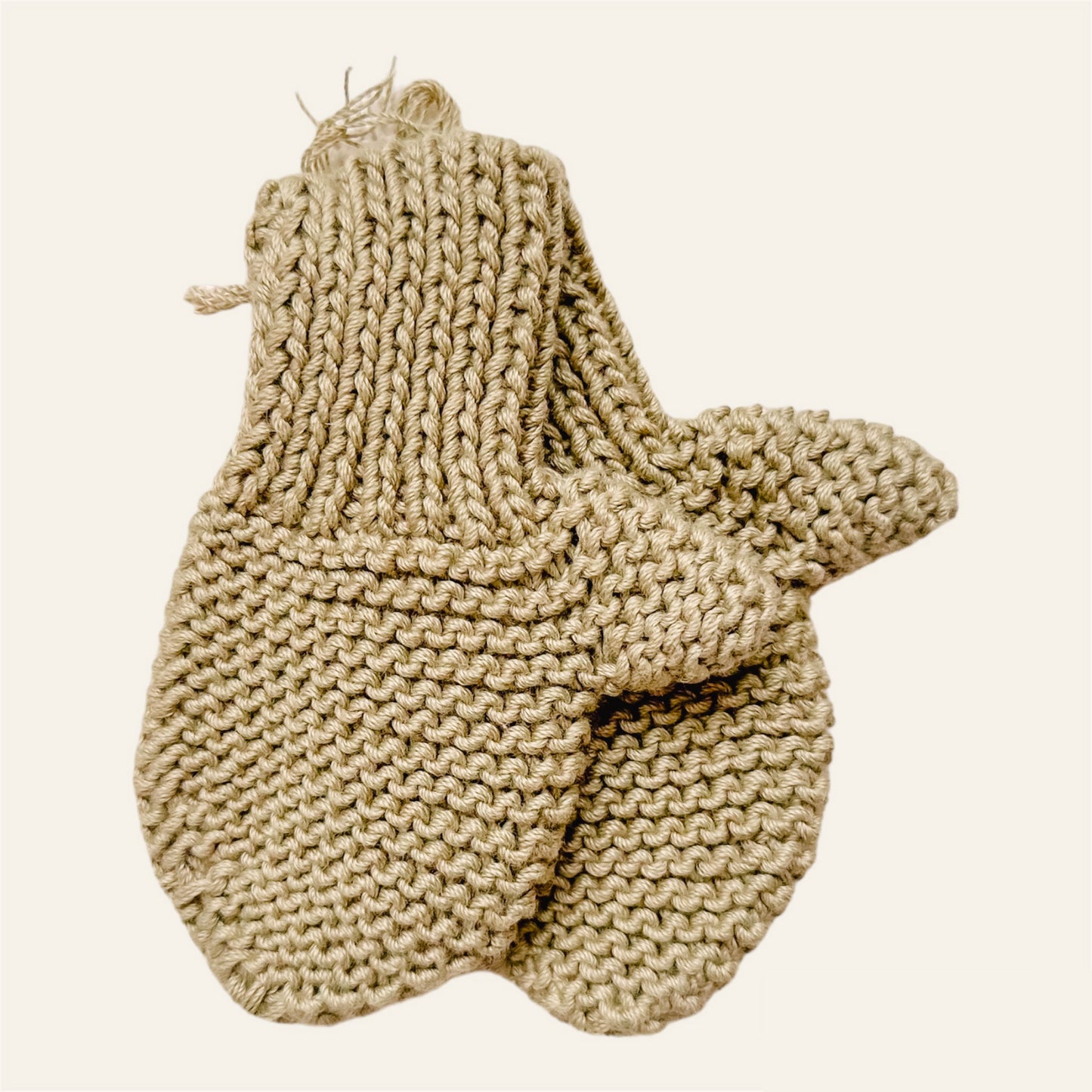 Hand Knitted Unisex Baby Gloves