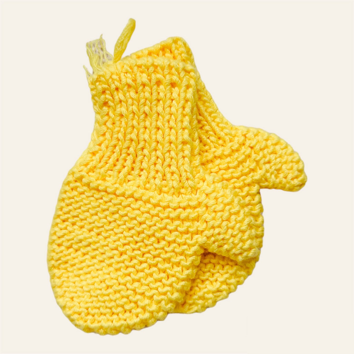 Hand Knitted Unisex Baby Gloves