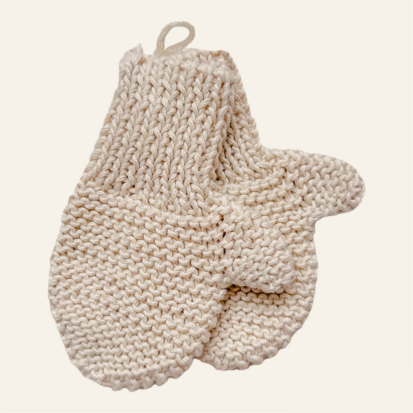 Hand Knitted Unisex Baby Gloves