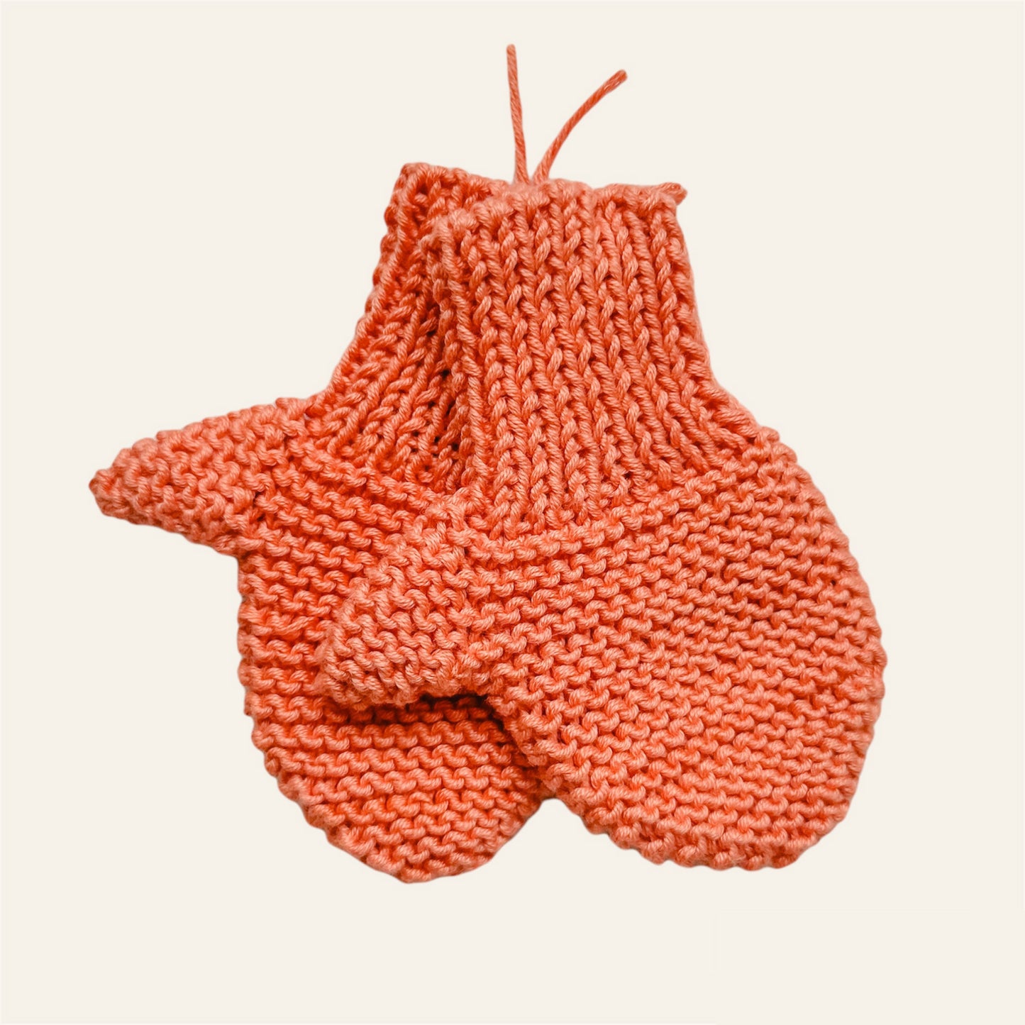 Hand Knitted Unisex Baby Gloves