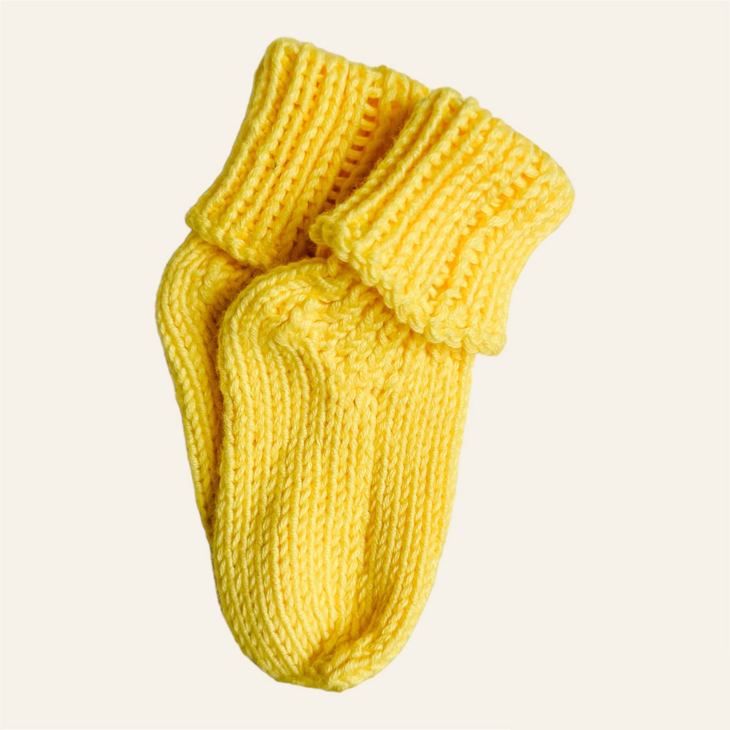 Hand Knitted Unisex Baby Socks