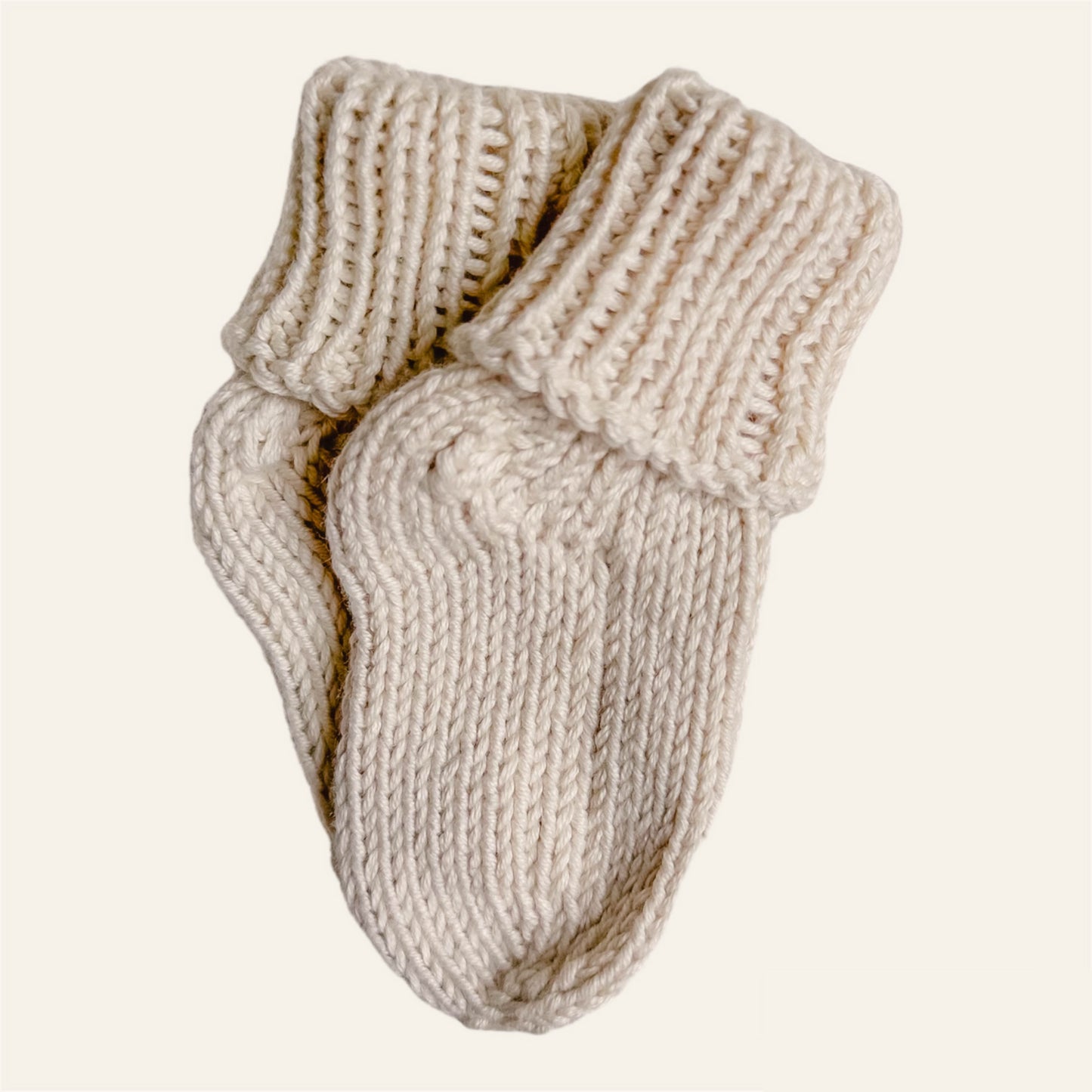 Hand Knitted Unisex Baby Socks