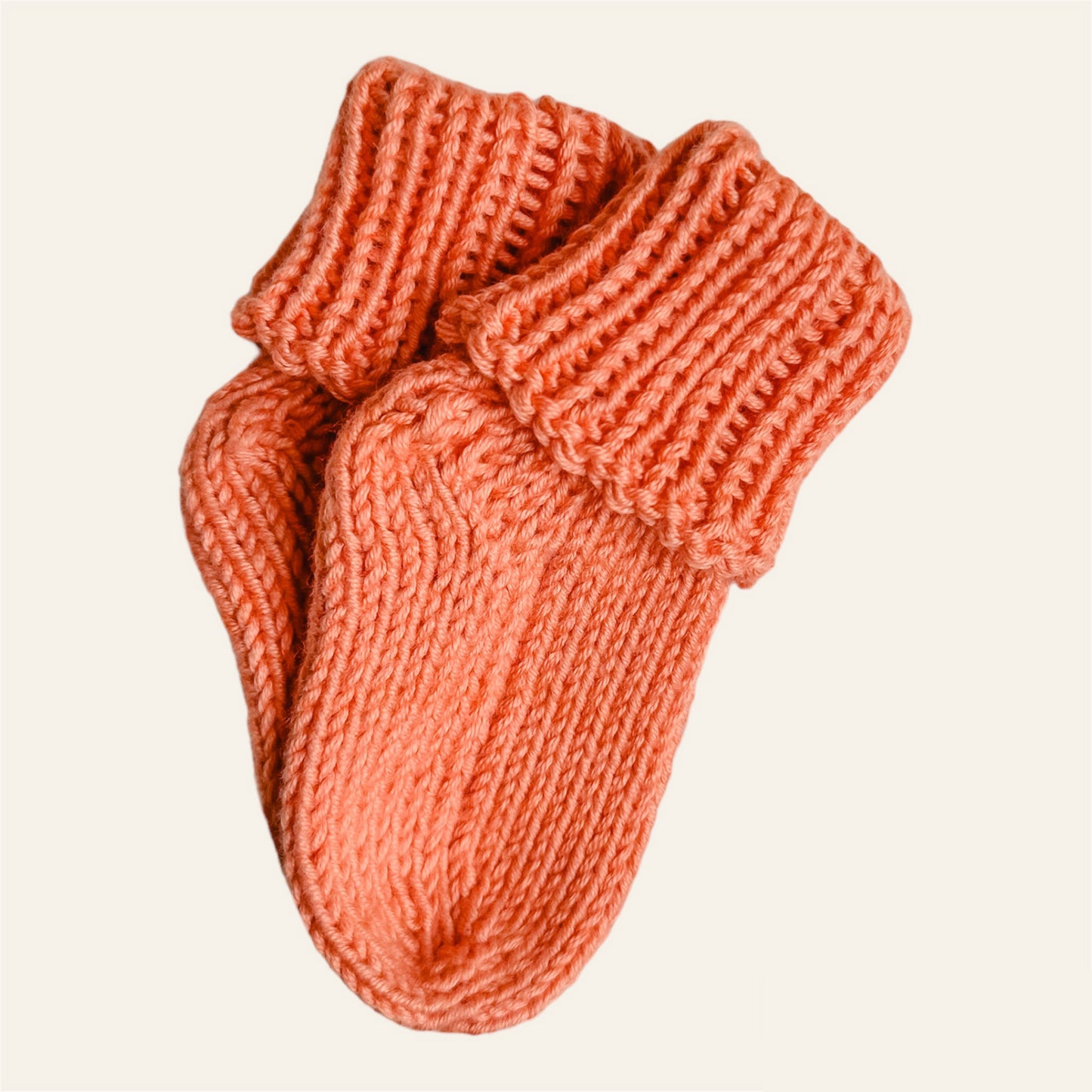 Hand Knitted Unisex Baby Socks