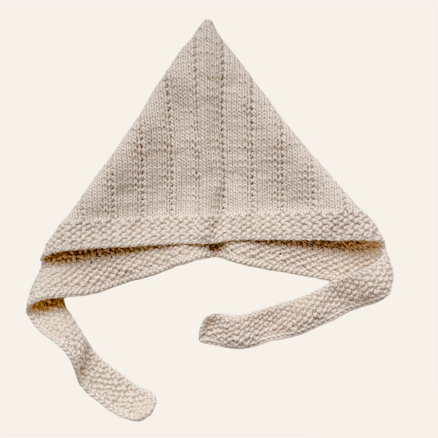 Hand Knitted Unisex Baby Elf Bonnet