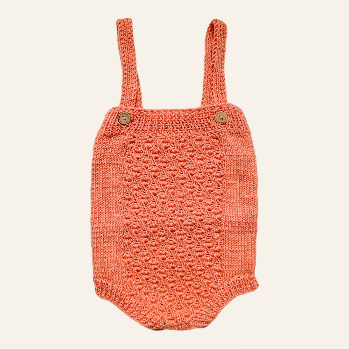 Hand Knitted Baby jumpsuit