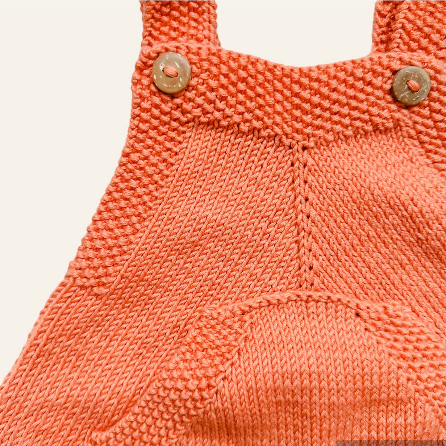 Hand Knitted Unisex Baby Jumpsuit
