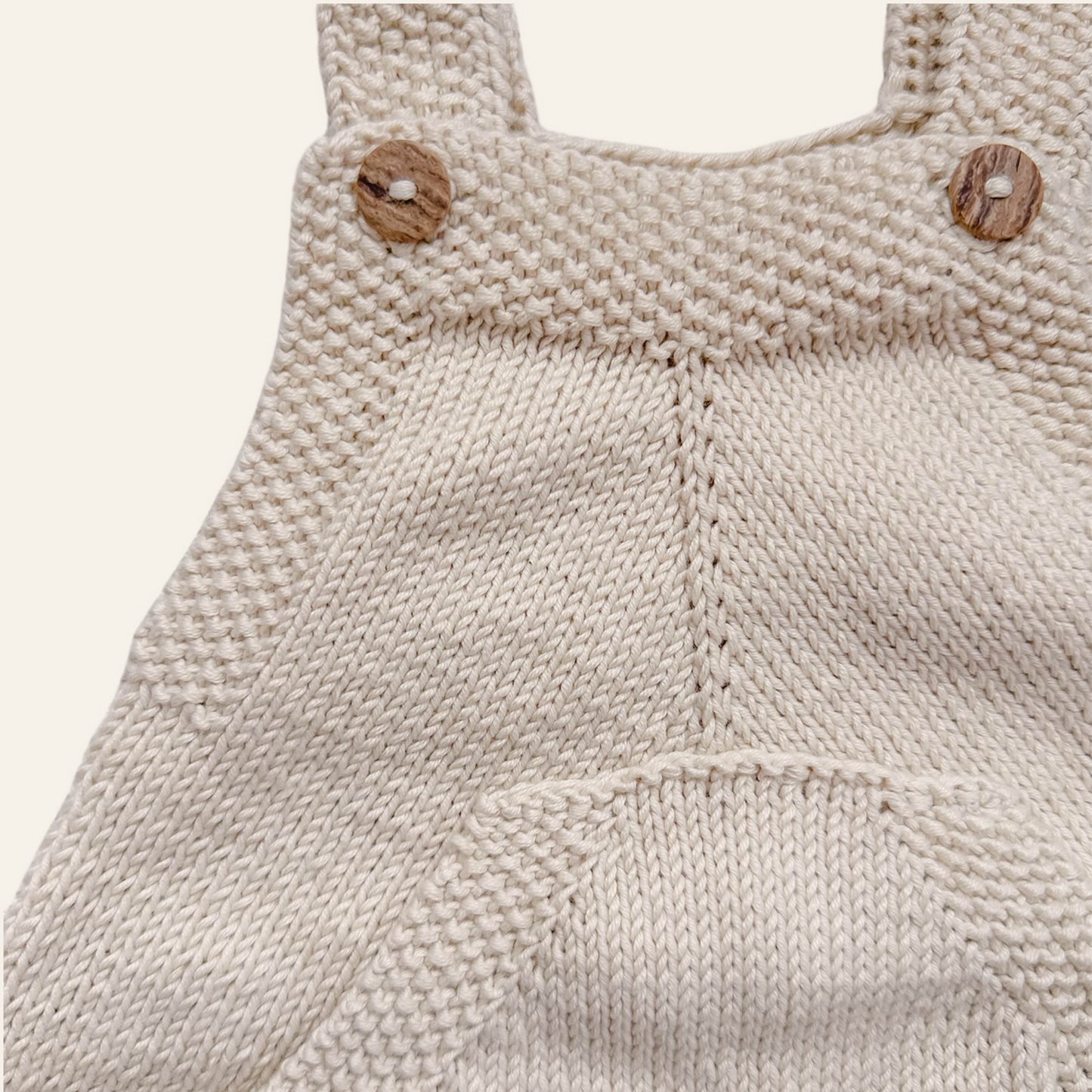 Hand Knitted Unisex Baby Jumpsuit