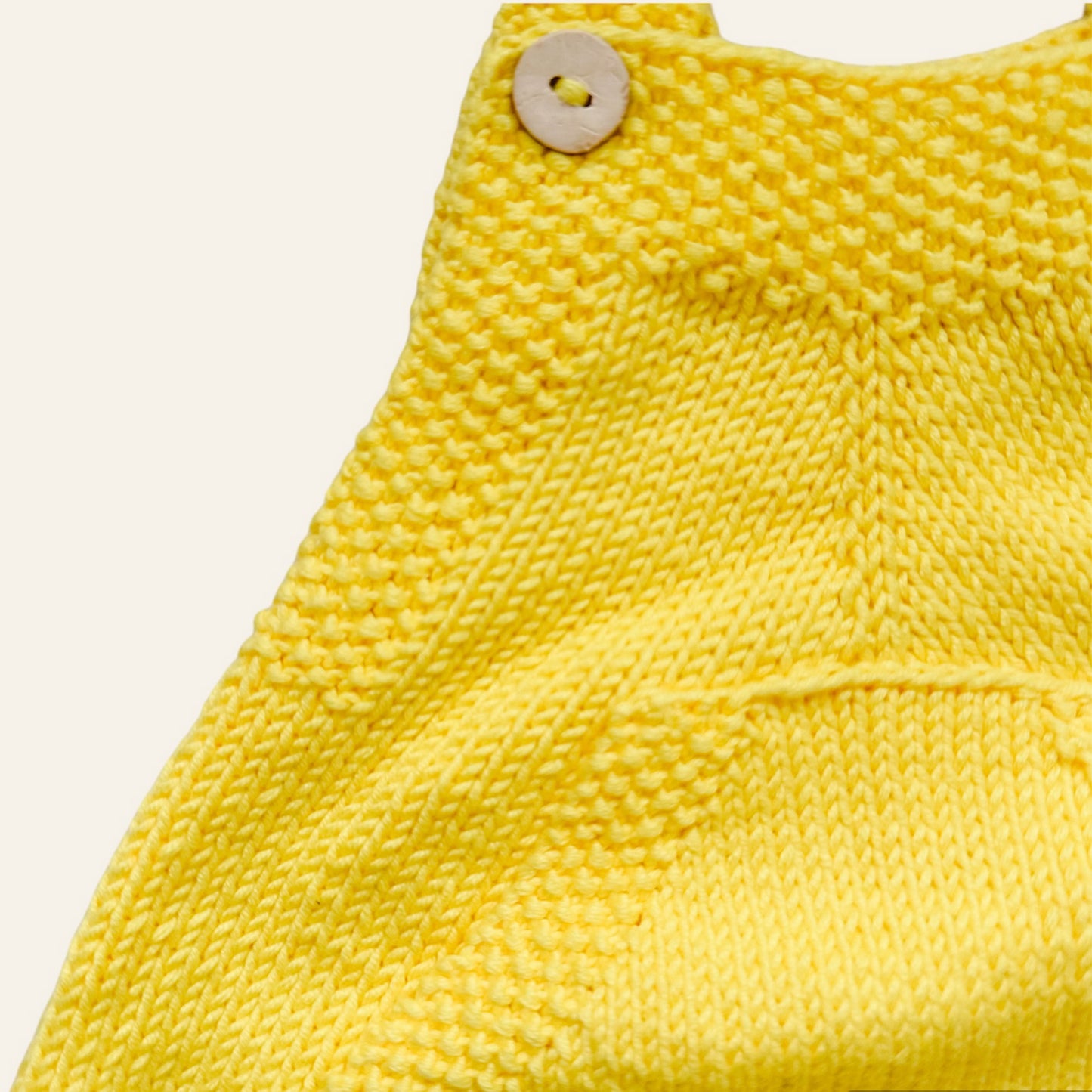 Hand Knitted Unisex Baby Jumpsuit