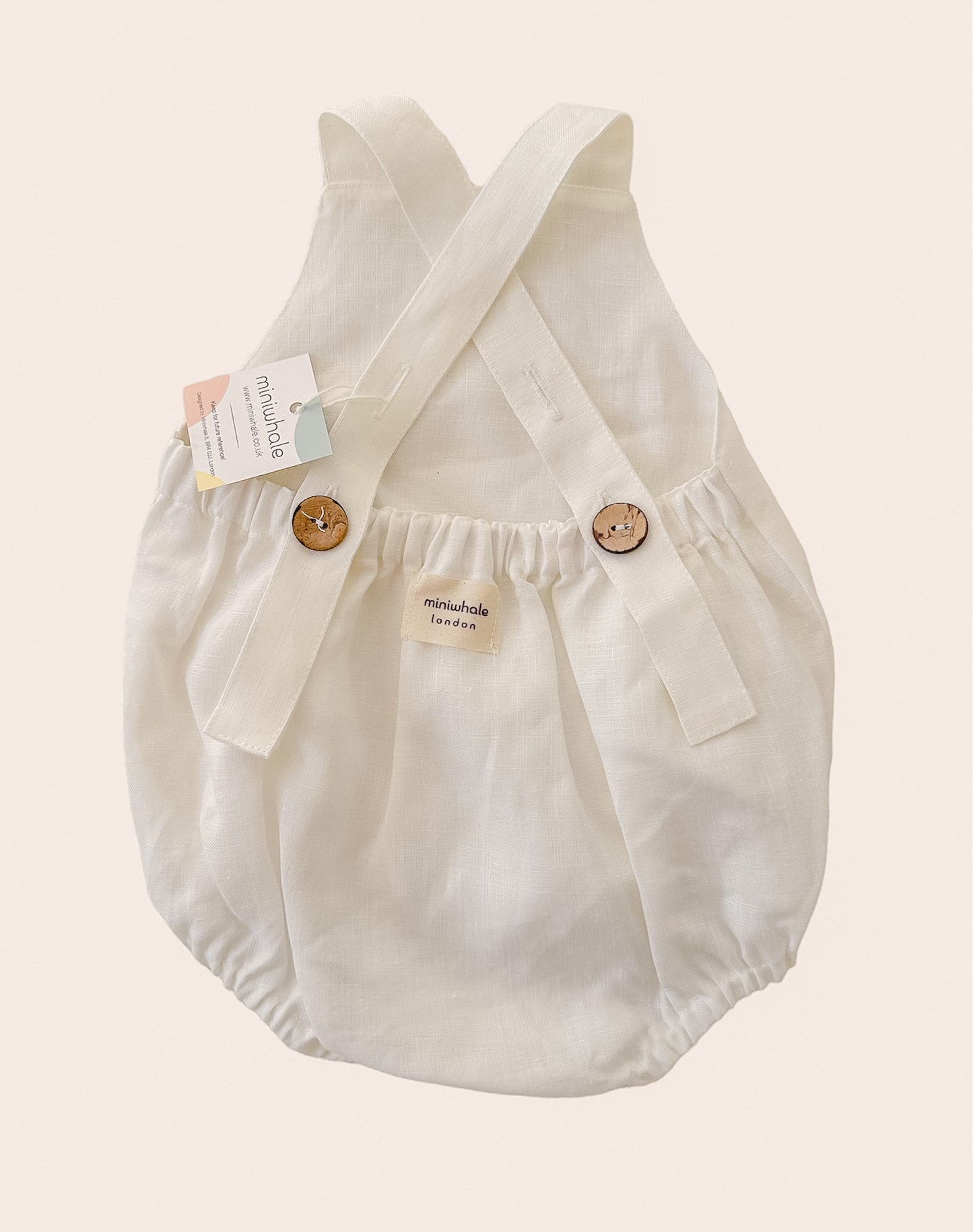 Linen Jumpsuit - White