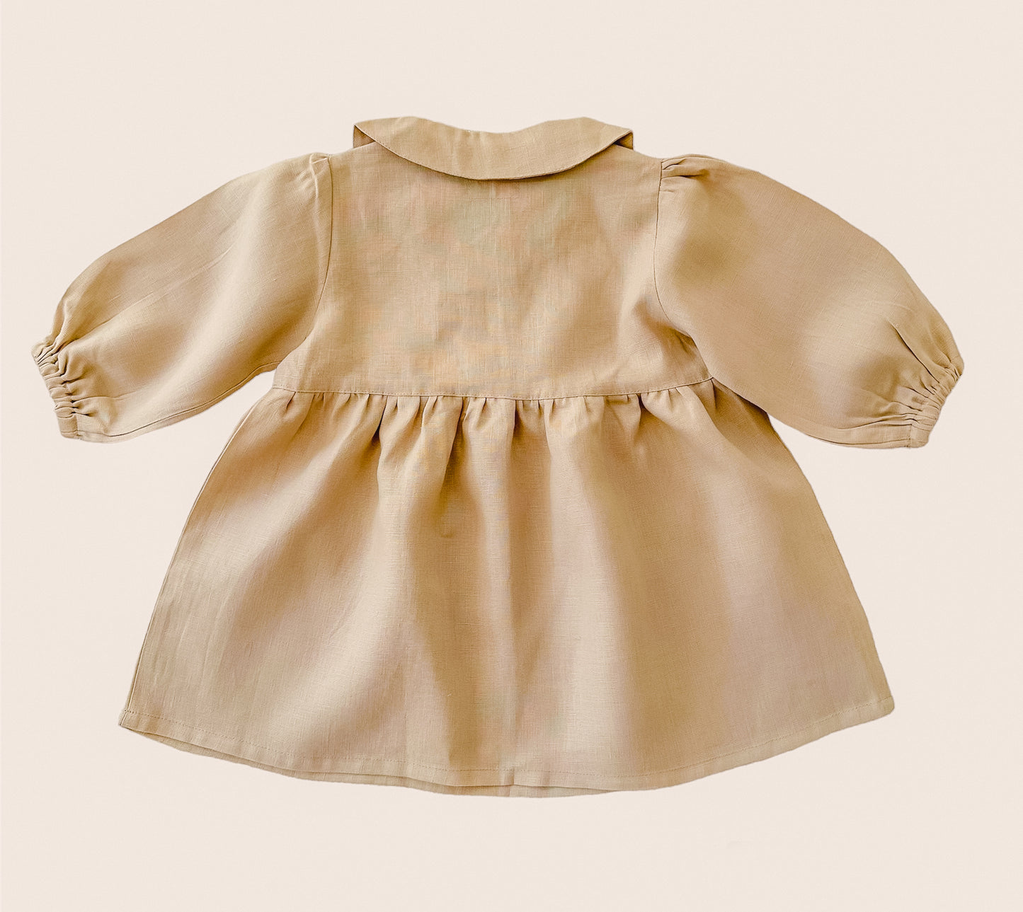 Linen Dress - Beige