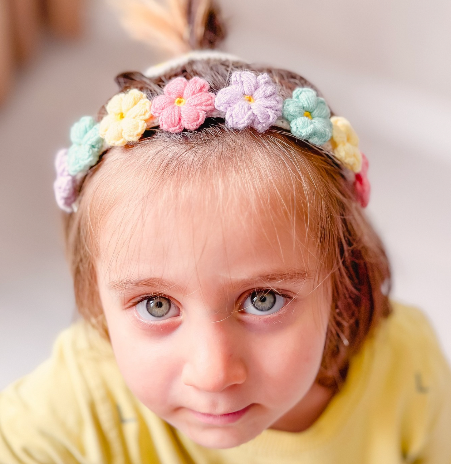Hand-Made Crochet Colorful Headband