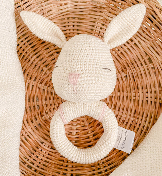 Crochet Rabbit Rattle