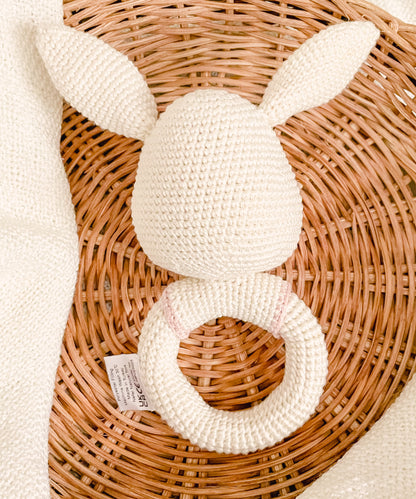 Crochet Rabbit Rattle