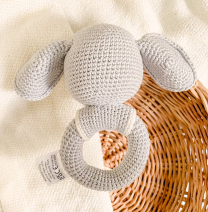 Crochet Elephant Rattle