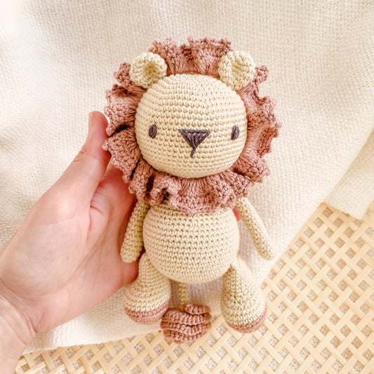 Lion Crochet Amigurumi Toy