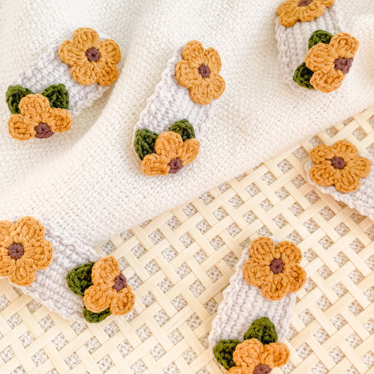 Hand-Made Crochet Hair Clip