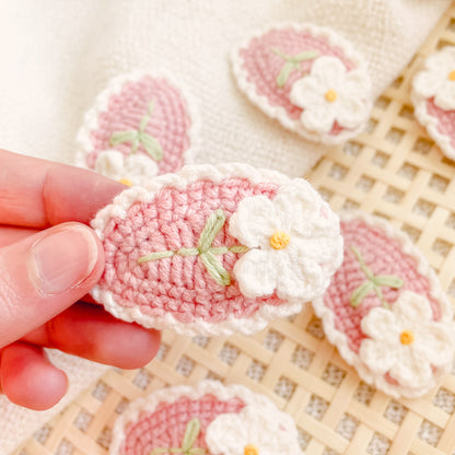 Hand-Made Crochet Hair Clip