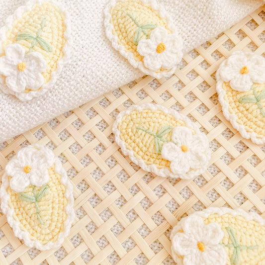 Hand-Made Crochet Hair Clip
