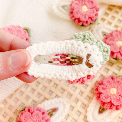 Hand-Made Crochet Hair Clip
