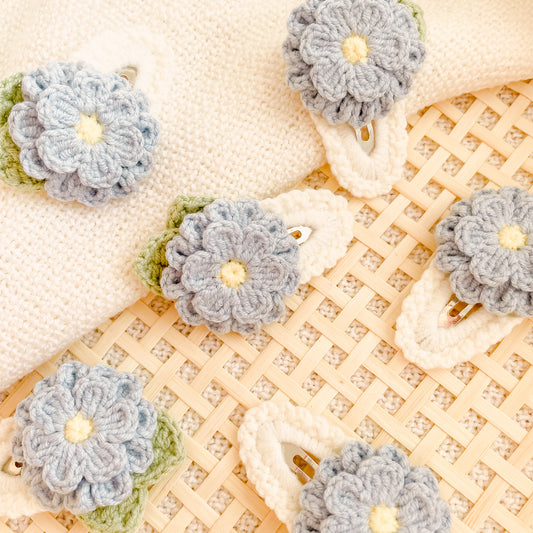 Hand-Made Crochet Hair Clip