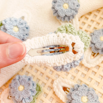 Hand-Made Crochet Hair Clip