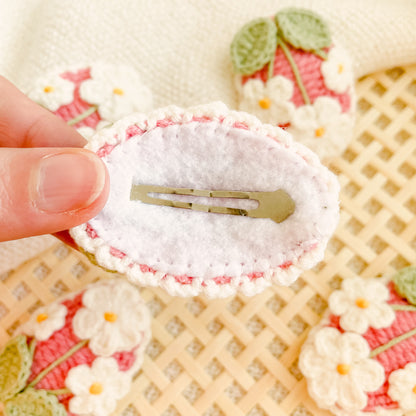 Hand-Made Crochet Hair Clip