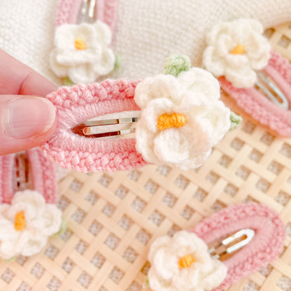 Hand-Made Crochet Hair Clip