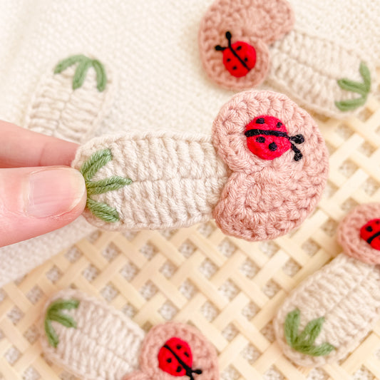 Hand-Made Crochet Hair Clip