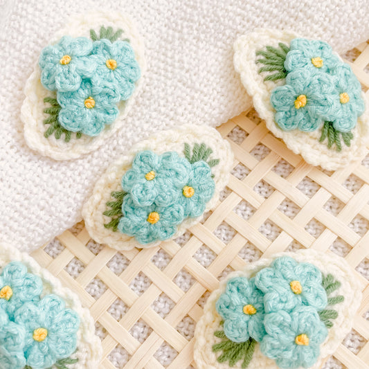 Hand-Made Crochet Hair Clip