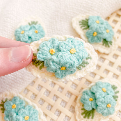 Hand-Made Crochet Hair Clip