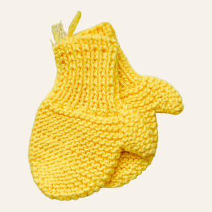 Hand Knitted Unisex Baby Gloves