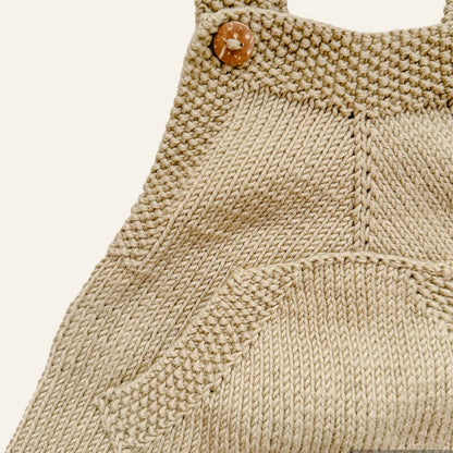 Hand Knitted Unisex Baby Jumpsuit